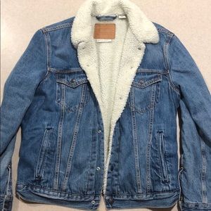 Levi Wool lined Denim Jacket